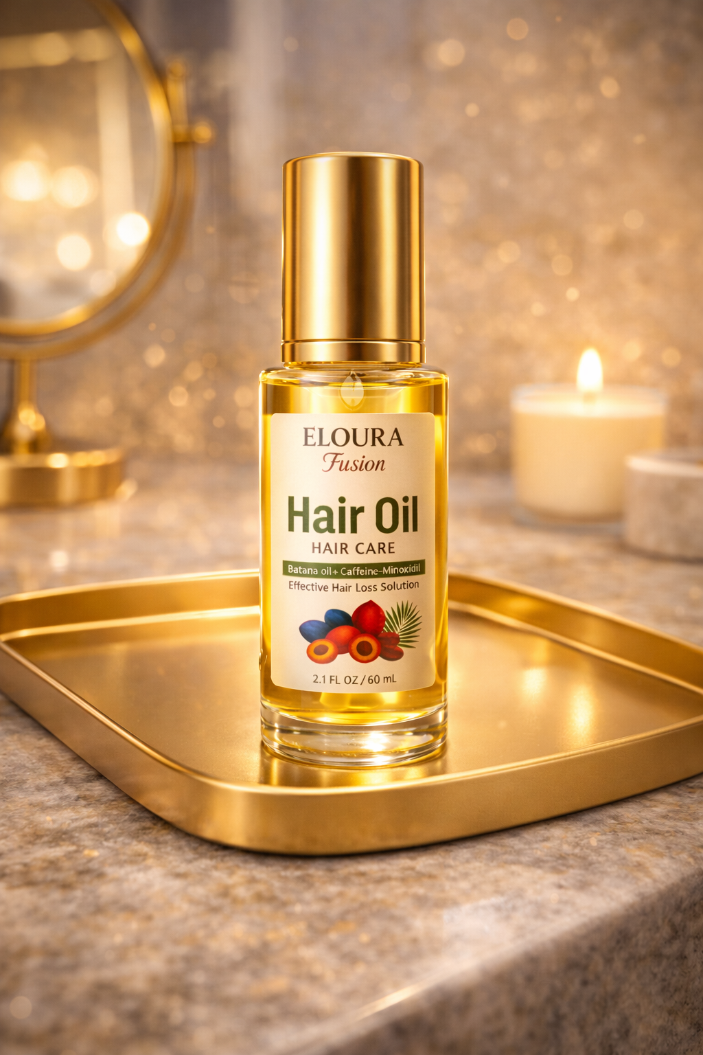 Botanical hair oil