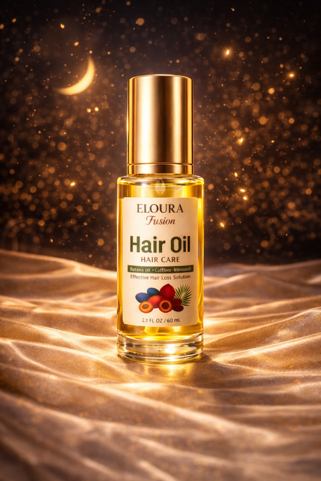 Botanical hair oil
