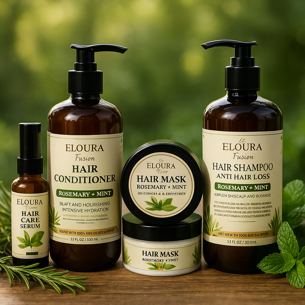 Rosemary and Mint Hair Care Set