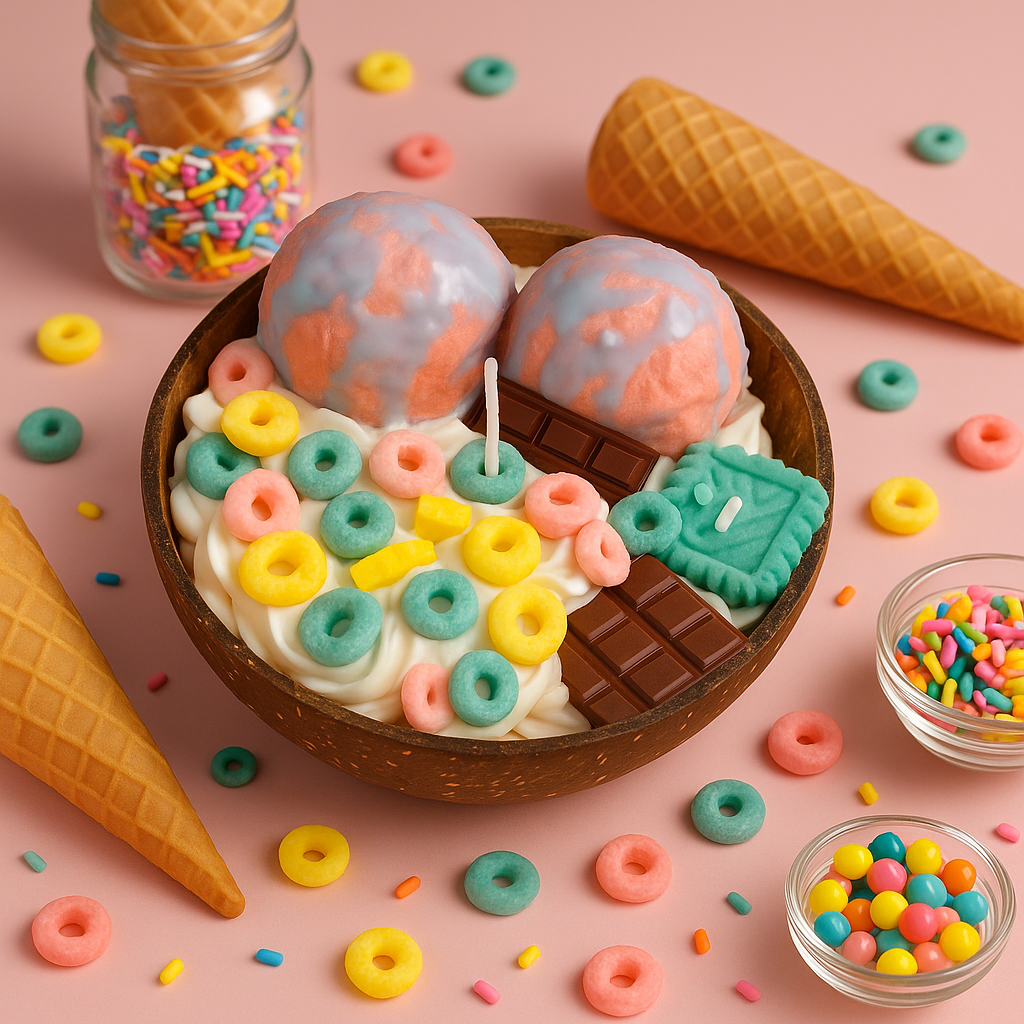 Coconut Shell Candles