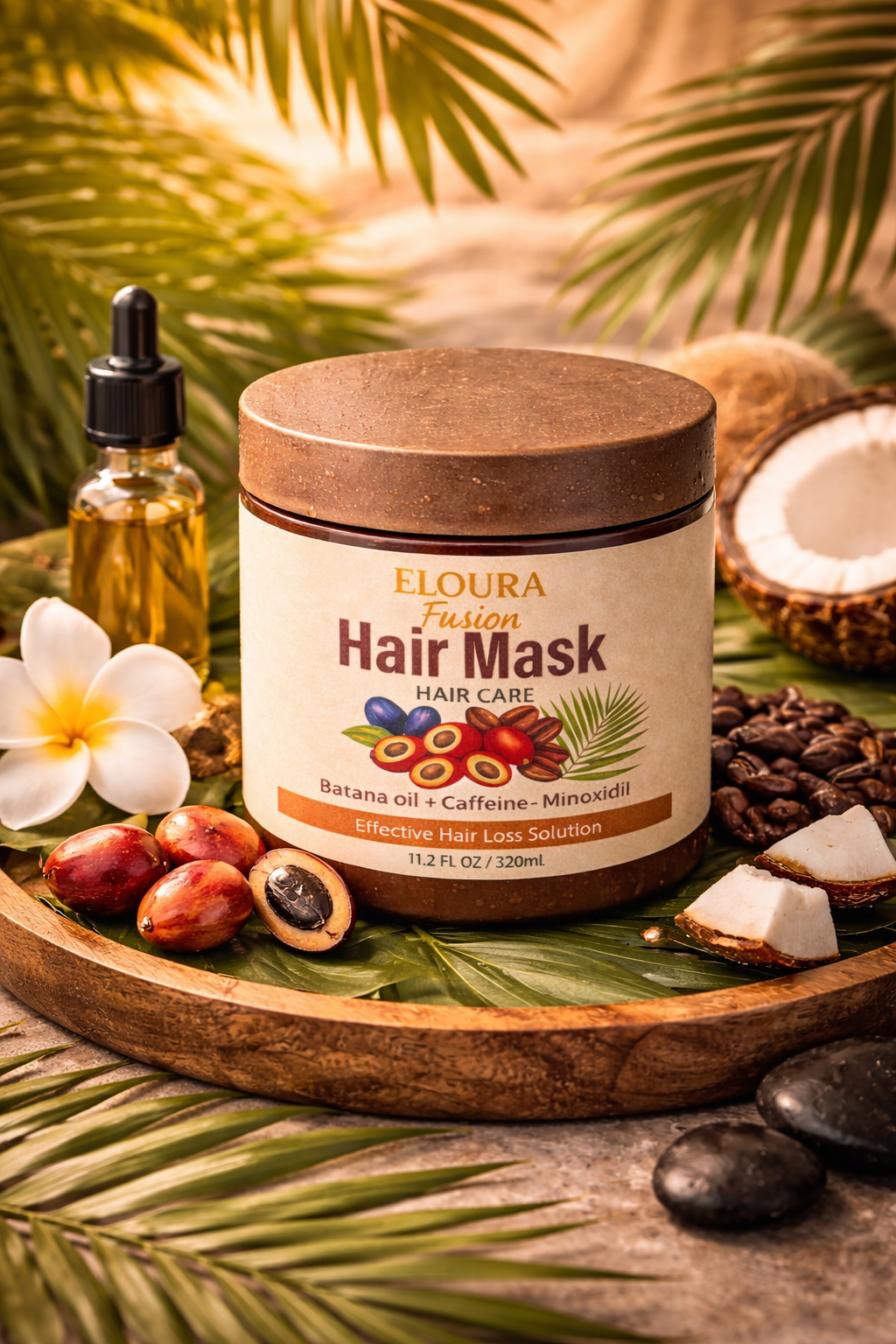 Batana oil+Caffeine-Minoxidil Hair Mask