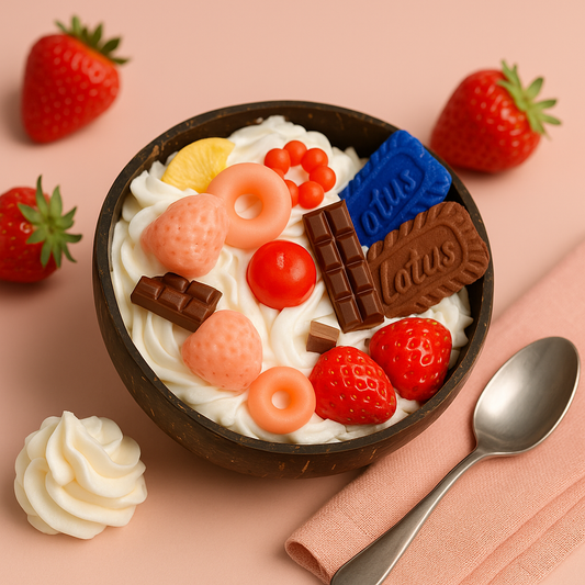 Coconut Shell Dessert Candle