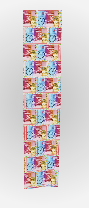 Colorful Design Know Your Worth Then Add Tax Long Scarf