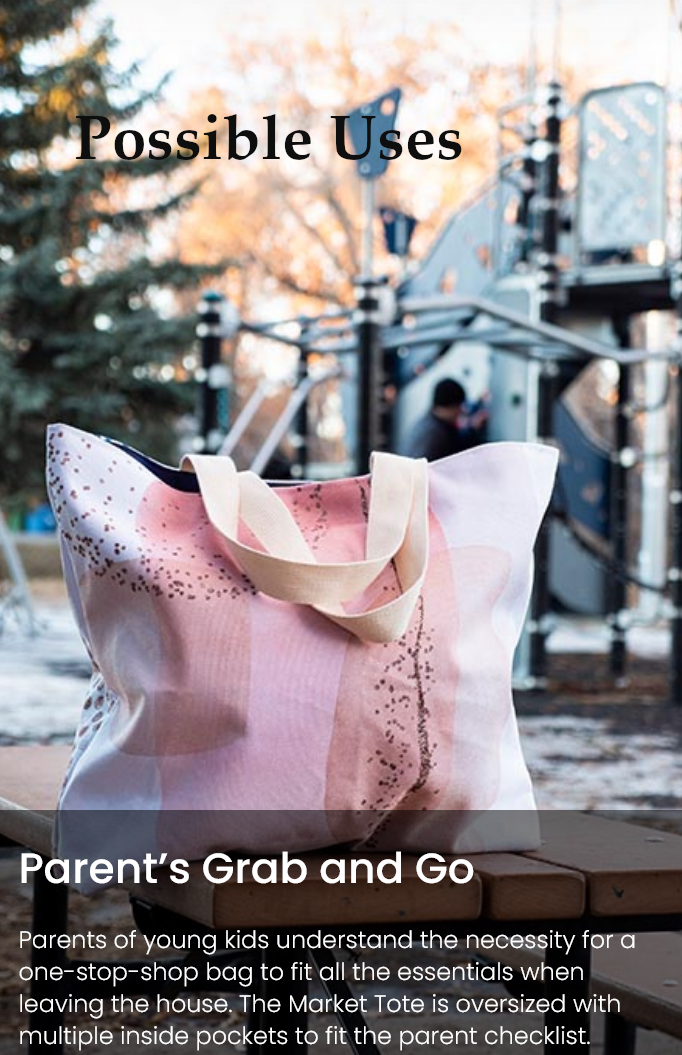 Pink Paisley Pattern Canvas Tote Bag