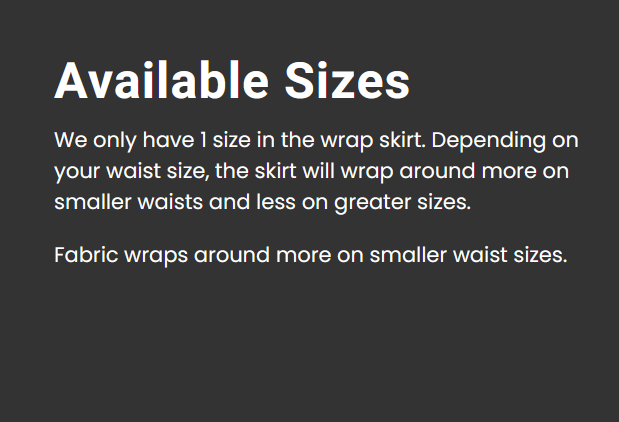 Colorful Diamond Design One Size Wrap Skirt